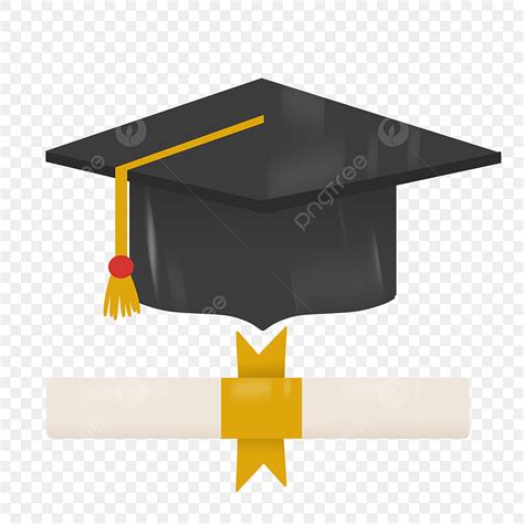 Black Graduation Hat Clipart Vector Graduation Hat Illustration For