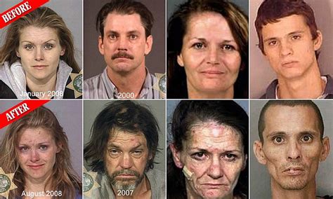 Faces Of Meth Campaign Reveal Shocking Images Of Addicts Daily Mail