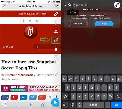How To Add Link To Snapchat Story In Techuntold