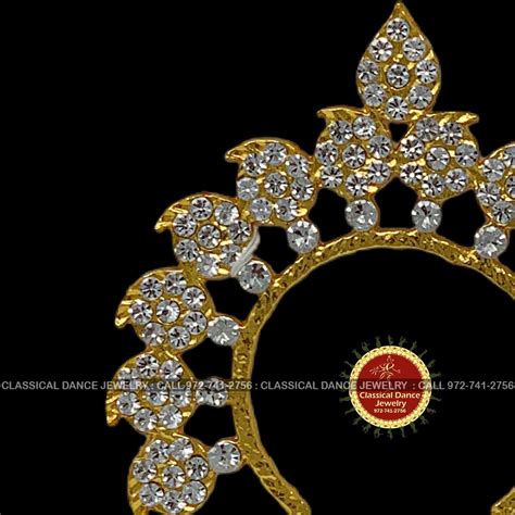 White Stone Tiara Crown Indian Jewelry Kireet Etsy Uk
