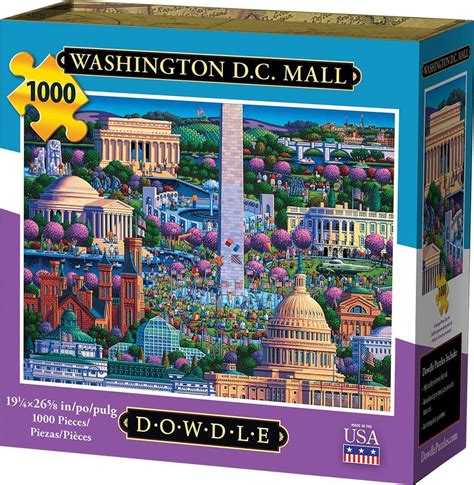 Dowdle Jigsaw Puzzle Washington Dc Mall 1000 Piece