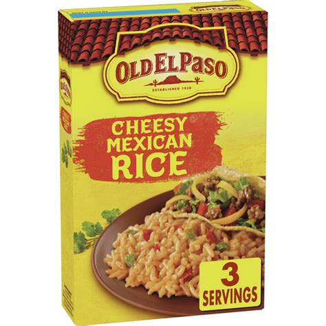 Old El Paso Cheesy Mexican Rice 76 Oz Box