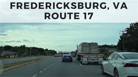 Driving On Route 17 North Around Fredericksburg Va Youtube
