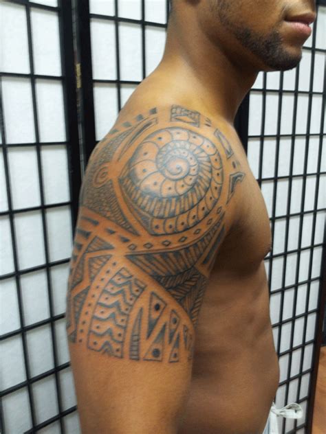 Polynesian ink tattoo studio opened in 2016 and is unlike any other studio in vancouver, washington. Jersey Tattoo: Tribal Polynesian Style Tattoo