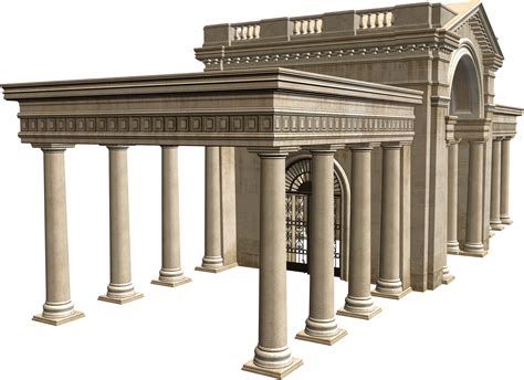 Allenjoy Photography Background Luxury Palace Roman Column Painting