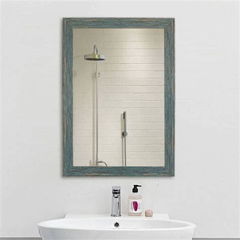 Luxury A1 Blue Retro Bathroom Mirror Wall Hanging Living Room Sanitary