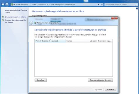 Al Restaurar Copia De Seguridad Windows 7 Con Importantes Documentos