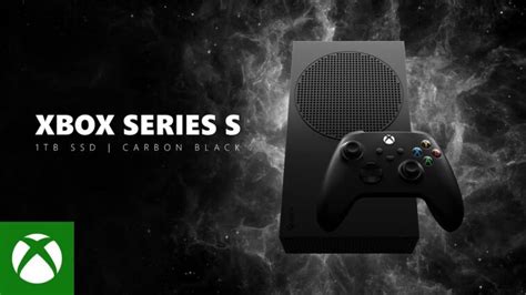 La Révélation Explosive De La Nouvelle Xbox Series S Carbon Black à