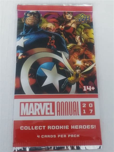 A Pack To Be Named Later 2017 Upper Deck Marvel Annual