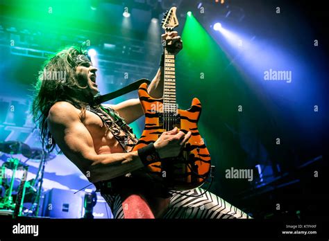 The American Glam Metal Band Steel Panther Performs A Live Concert At