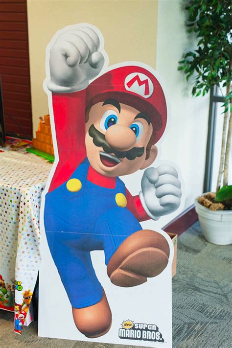 The person whose ice cube melts first gets a prize. Kara's Party Ideas Nintendo Super Mario Baby Shower | Kara ...