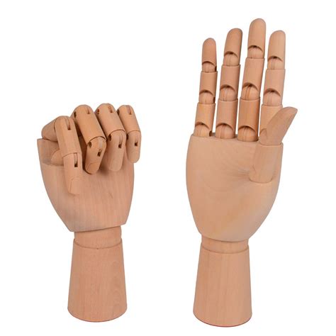 Buy Baitaihem 2 Pack Wood Artist Drawing Hand Manikin Articulated