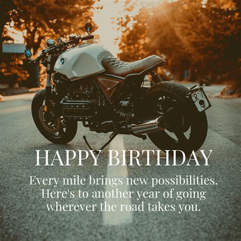 31 Happy Birthday Motorcycle Memes Quotes And Sayings Bahs