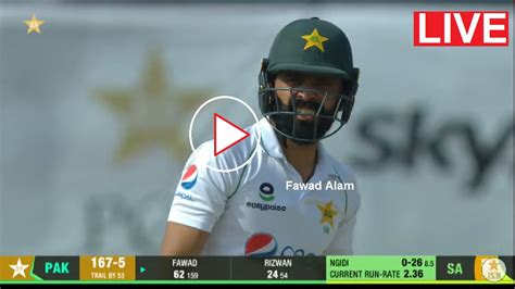 England really lost the game is the first over of their second innings. Live Test Match: Day 1 | Pak vs SA | Pakistan vs South ...