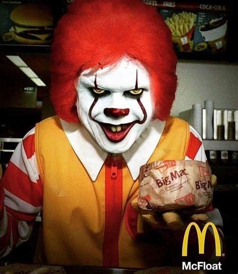 Pin By John Snyder On Say No To Mcdonalds Scary Clowns Funny