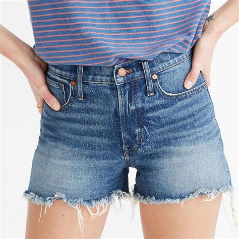 10 best denim shorts in 2020 madewell jean shorts perfect jeans denim shorts