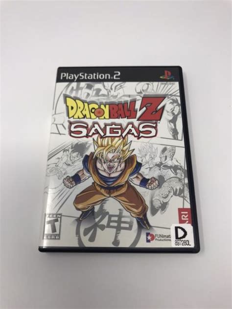 Dragon Ball Z Sagas Sony Playstation 2 2005 For Sale Online Ebay