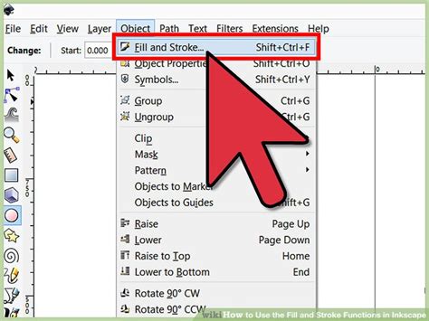 How To Use The Fill And Stroke Functions In Inkscape Steps