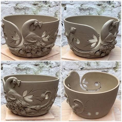 Image Result For Slab Pottery Ideas Ceramic Yarn Bowl Handmade