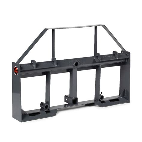 Scratch And Dent Ua Pallet Fork Hay Frame Attachment With Rack And