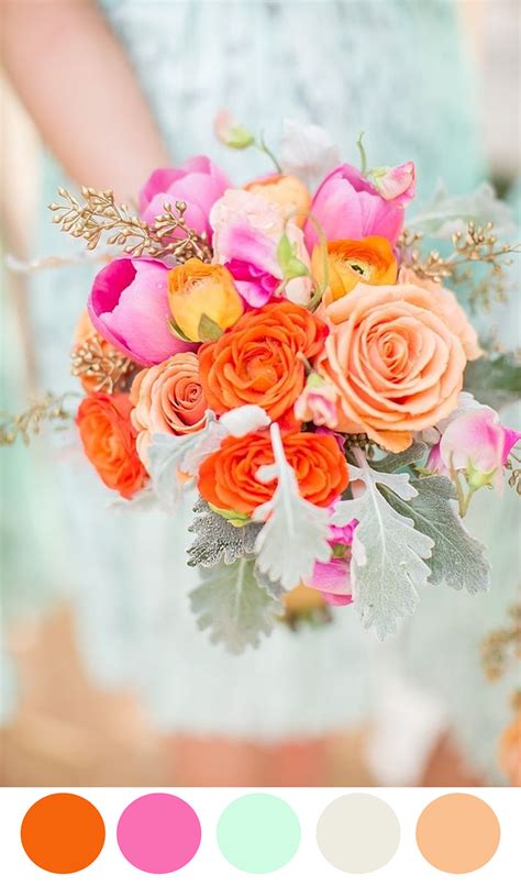 10 Colorful Bouquets For Your Wedding Day The Perfect Palette