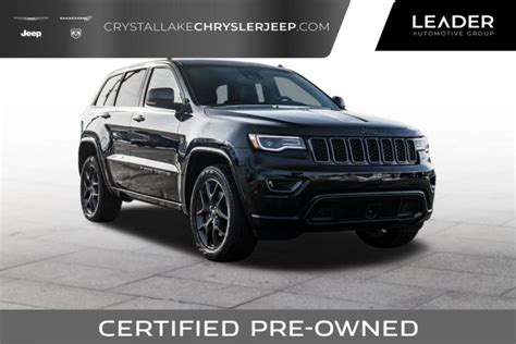 Certified Pre Owned 2021 Jeep Grand Cherokee 80th Anniversary Edition