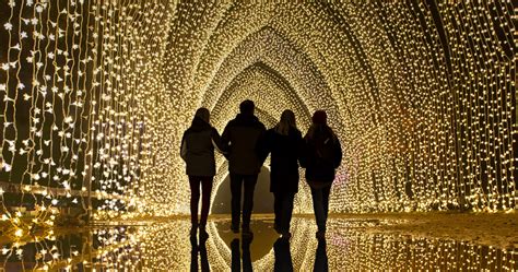 Get Festive With Sparkling Outdoor Christmas Light Trails Across The Uk