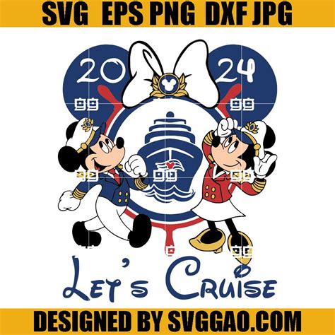 Let S Cruise SVG Mickey Mouse And Minnie Cruise SVG Family Trip Disney SVG