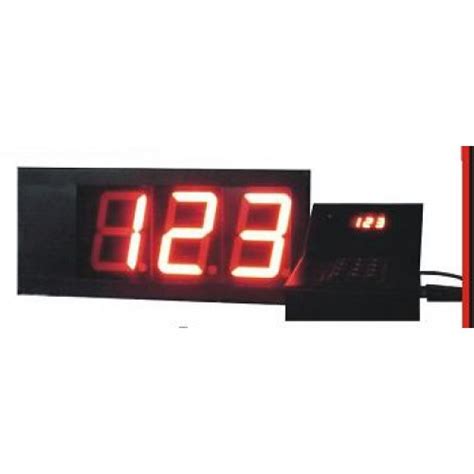 50 Hz Electric Red Led Token Display Board Application Hospital At