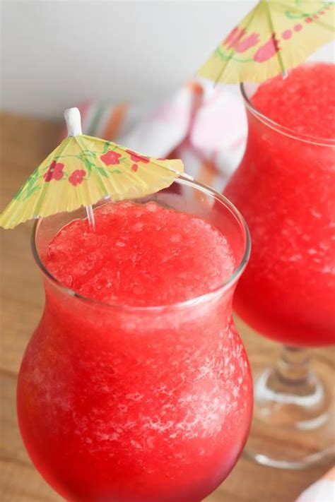 Alcoholic Drinks Best Cherry Rum Slushie Recipe Easy And Simple