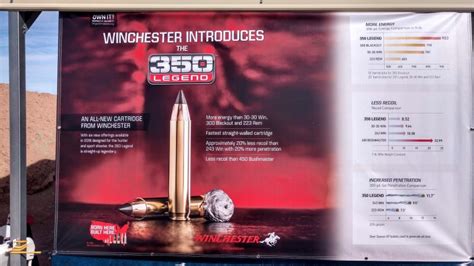 Shot 2019 Winchesters New 350 Legend Cartridge