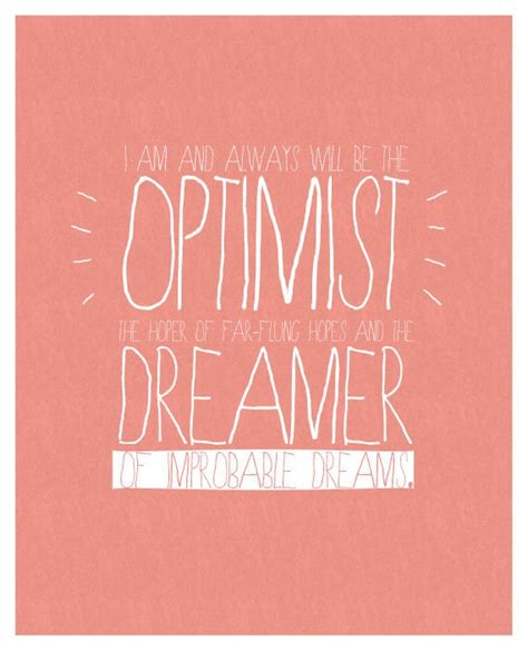 Items Similar To Optimist And Dreamer Doctor Who Quote 11th Doctor