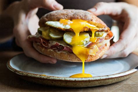 Bacon And Egg Burger Recipe I Nz Eggs For Super Naturally Good Meals