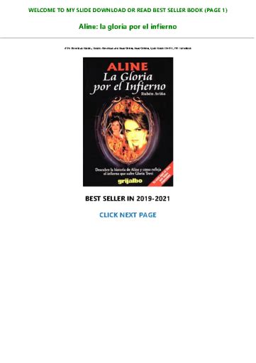 DOWNLOAD In PDF Aline La Gloria Por El Infierno Full Online Free Download Pdf Issuhub