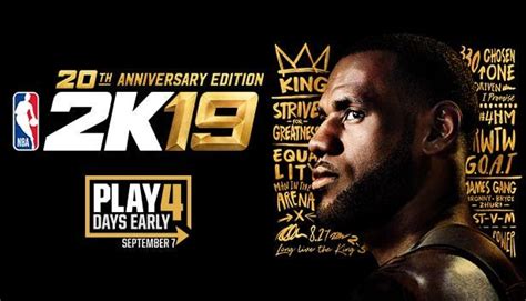 Nba 2k19 20th Anniversary Edition Box Covers Mobygames