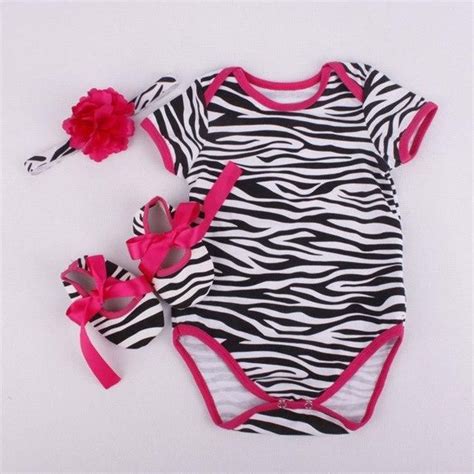 Baby Girl Clothes Sets Newborn Short Leopard Grain Baby Bodysuit Short