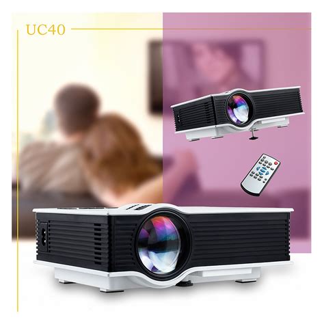 Tera Unic Uc40 Led Smp Simplified Micro Projector For Office Home