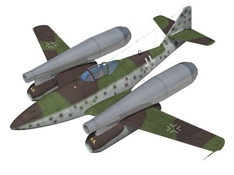 Messerschmitt Me 262 A 1a Lorin 3d Model Cgtrader
