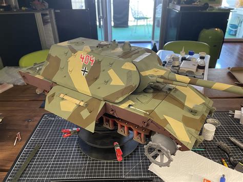 3d Printed E 100 With Maus Turret Awesome Prints Hall Of Fame