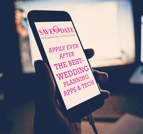 But it doesn't have to be that hard—not surprisingly, there's an app for that! Appily Ever after-The BEST Wedding Planning Apps & Tech