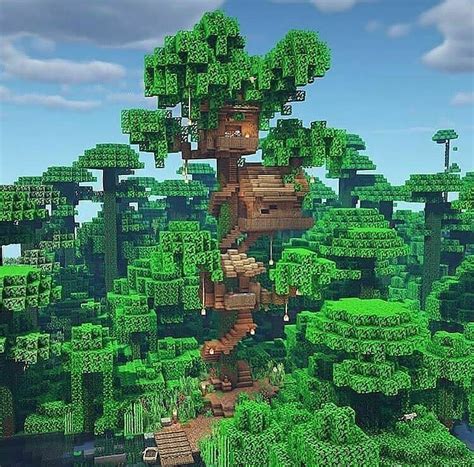 21 Minecraft Tree House Build Ideas And Tutorials Moms Got The Stuff