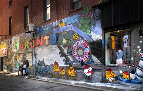 Torontos Graffiti Alley Torontos Graffiti Alley Rush L Flickr