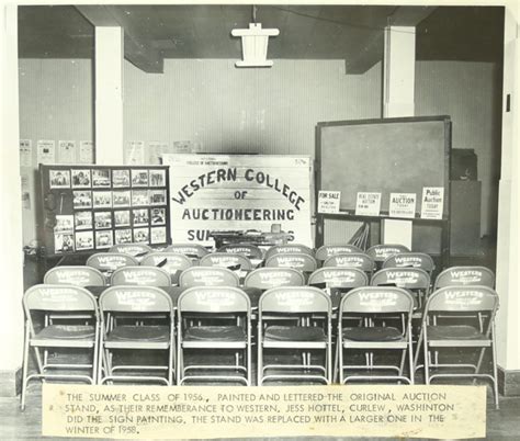 History Of Our Auction School Western College Of Auctioneering