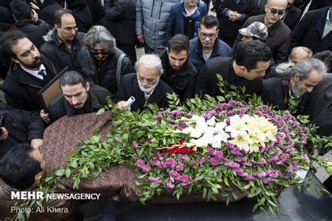 Mehr News Agency Funeral Procession Of Iranian Composer Touraj