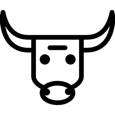 Free Icon Bull Head