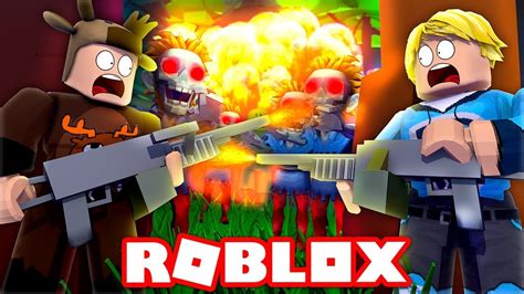 Youtubers Vs Zombies In Roblox Roblox Zombie Zone Youtube