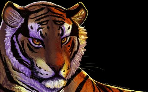 71 Iphone Tiger Art Wallpaper Gambar Terbaik Postsid