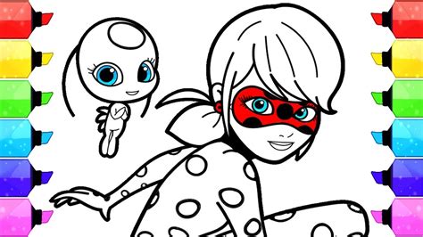 Miraculous ladybug nooroo kwami 3d printed replica. Miraculous Ladybug Coloring Pages | How to Draw and Color ...
