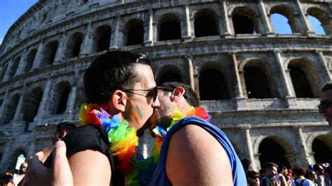 Gay Pride Colours Rome Despite Italy Lurch To The Right My Xxx Hot Girl