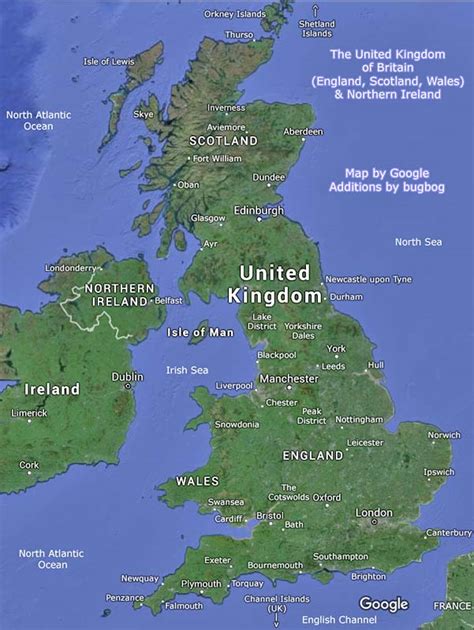 Uk Map United Kingdom Simple And Clear With Cities